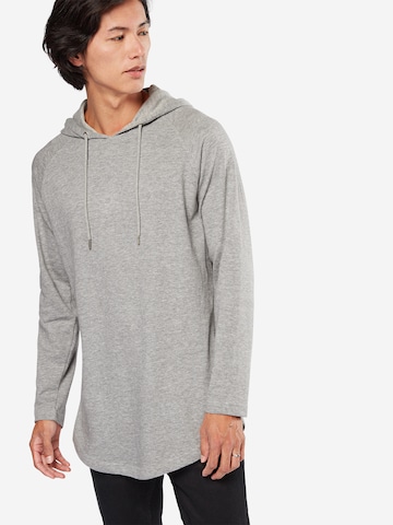 Urban Classics Sweatshirt in Grey: front