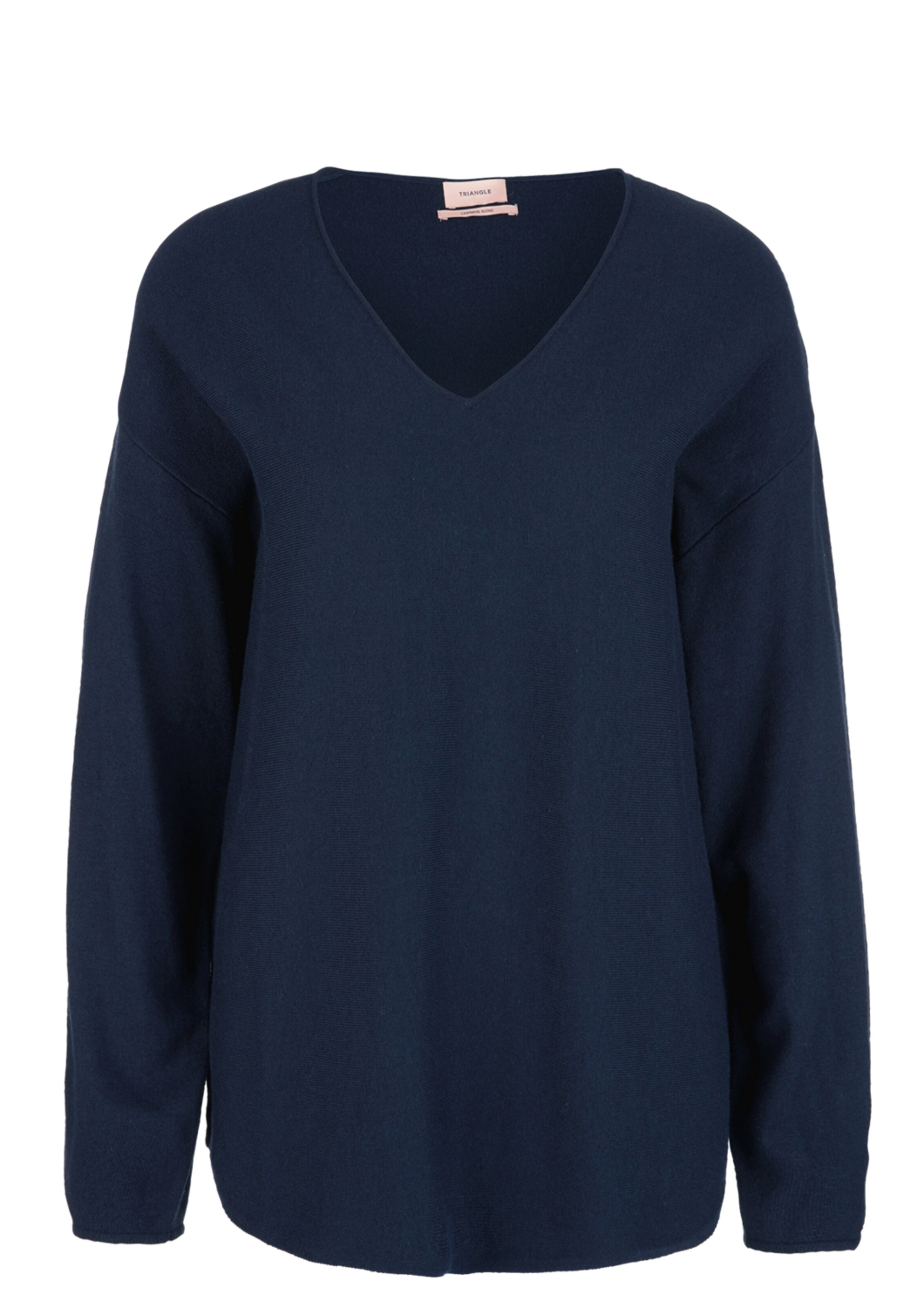 TRIANGLE - Trui in de kleur Nachtblauw