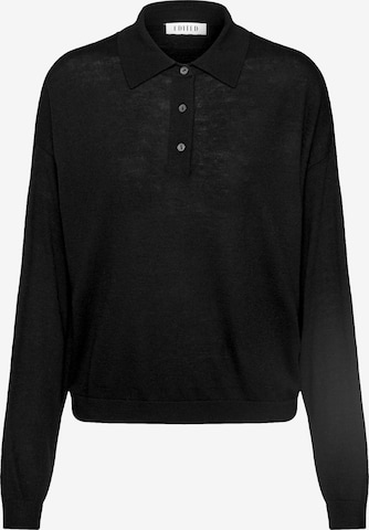 Pull-over 'Carlo' EDITED en noir : devant