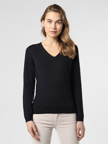 Brookshire Sweater in Black: front