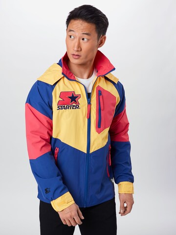 Starter Black Label Regular Fit Jacke in Blau: Vorderseite