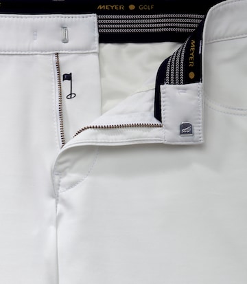 Regular Pantalon chino 'Augusta' Meyer Hosen en blanc