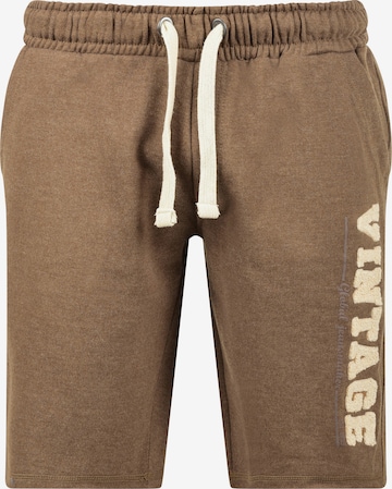 BLEND Regular Broek in Bruin: voorkant