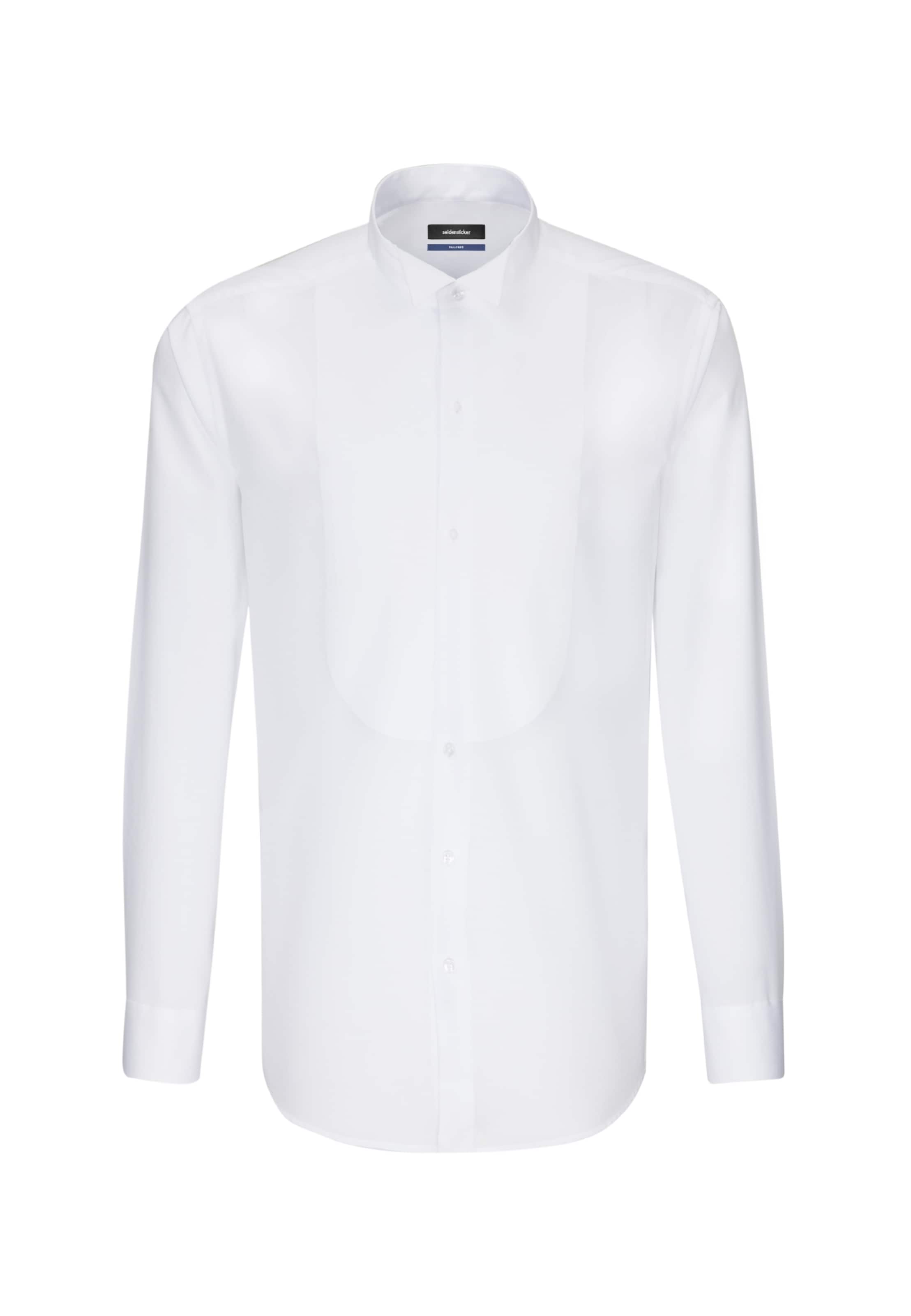 Coupe slim Chemise business SEIDENSTICKER en blanc : devant