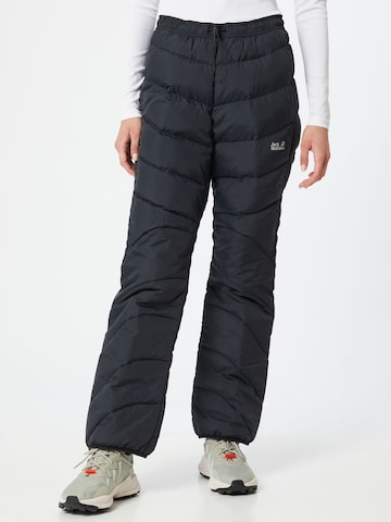 JACK WOLFSKIN tavaline Spordipüksid 'Atmosphere', värv must: eest vaates