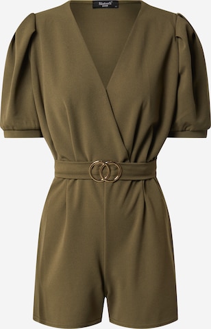 SISTERS POINT - Jumpsuit 'NEX' en verde: frente