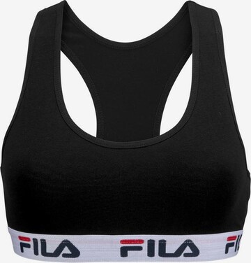 FILA Sports Bra in Black: front