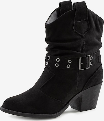 LASCANA Boots in Black: front