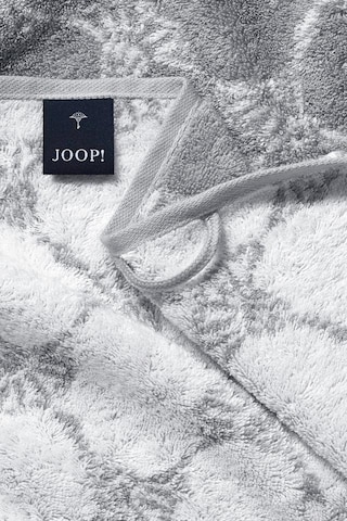 JOOP! Shower towel 'Cornflower' in Grey