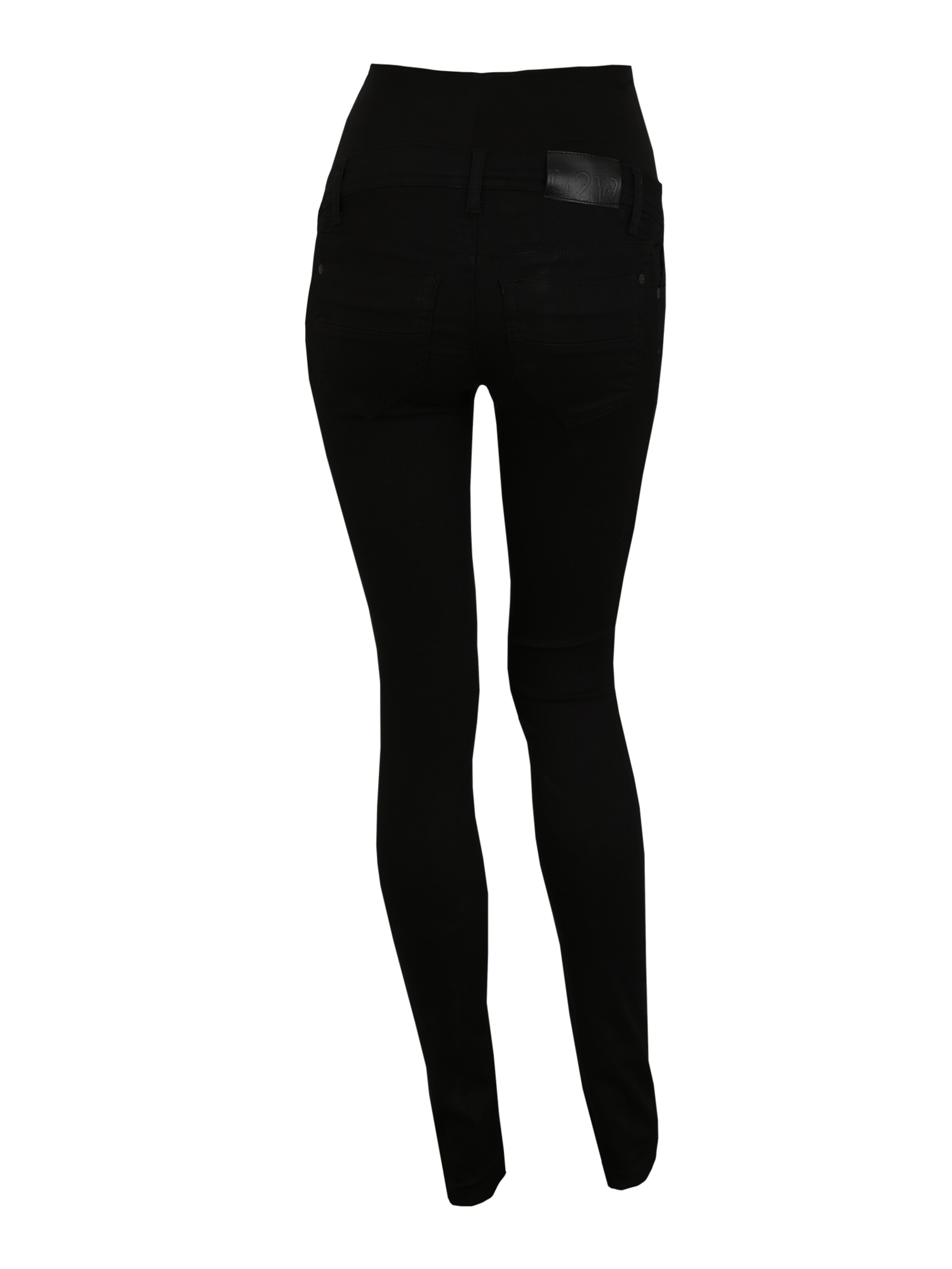 LOVE2WAIT Слим фит Дънки 'Sophia Black Superstretch 32"' в черно