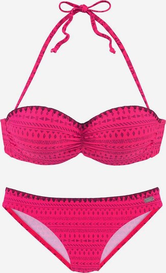 BUFFALO Bikini en rose foncé, Vue avec produit