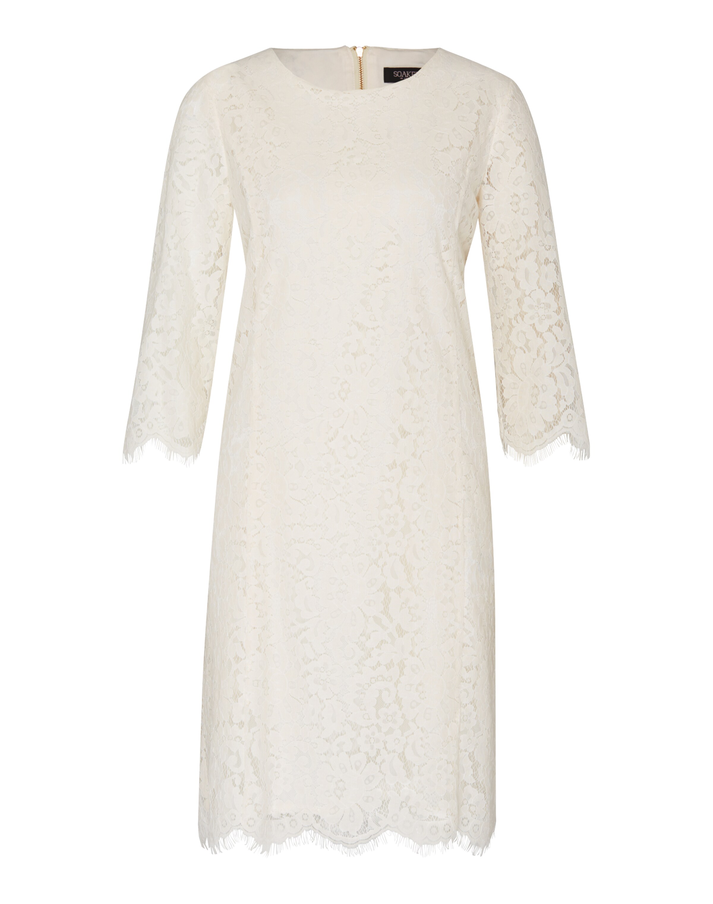 SOAKED IN LUXURY - Cocktailjurk 'Lulla' in de kleur Wit