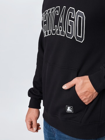 Starter Black Label Regular fit Μπλούζα φούτερ 'Chicago' σε μαύρο