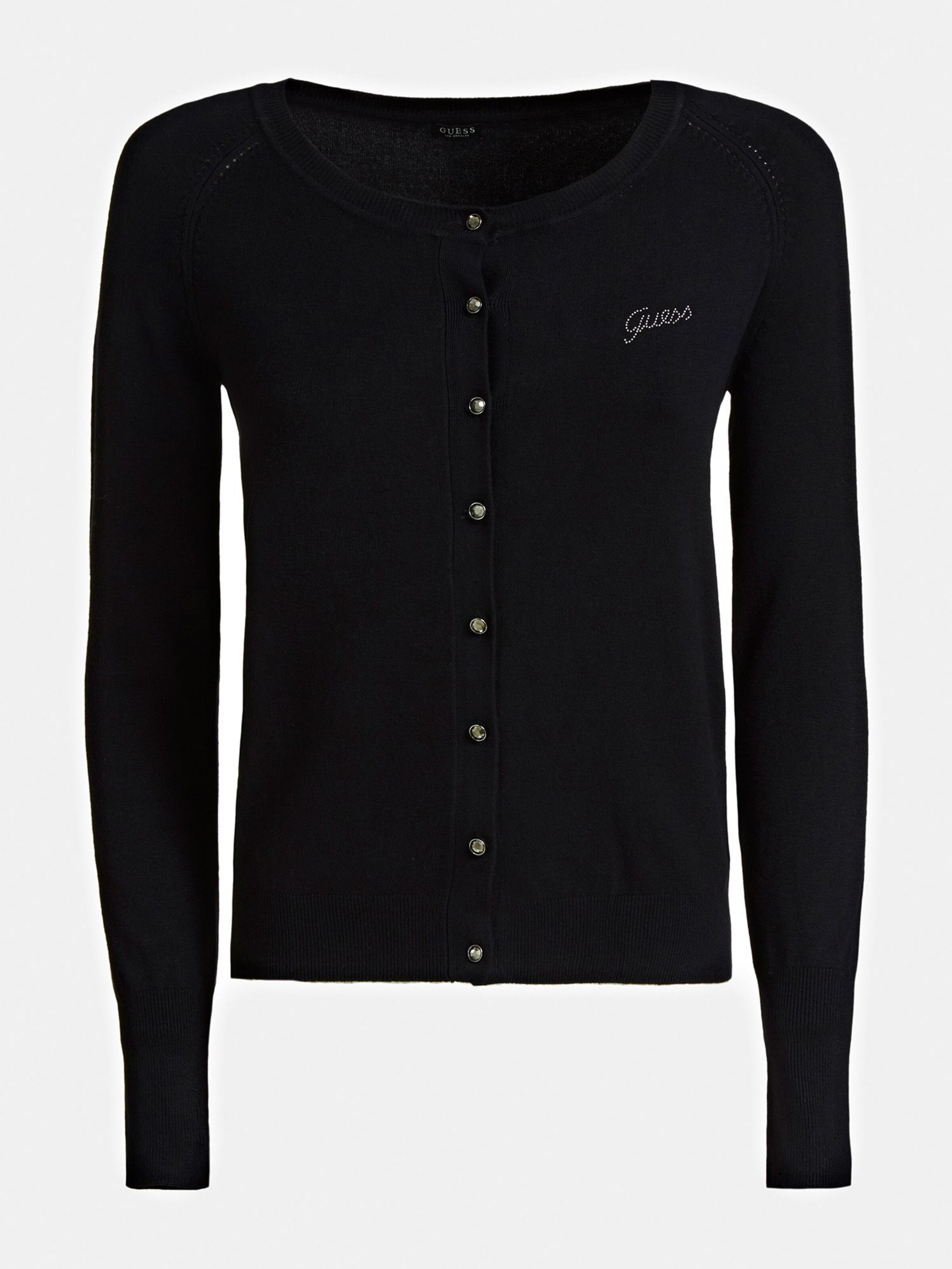 GUESS - Strickjacke 'PRISCA' in schwarz