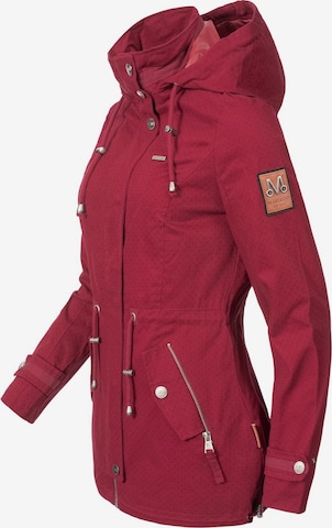 MARIKOO Between-Seasons Parka 'Nyokoo' in Red