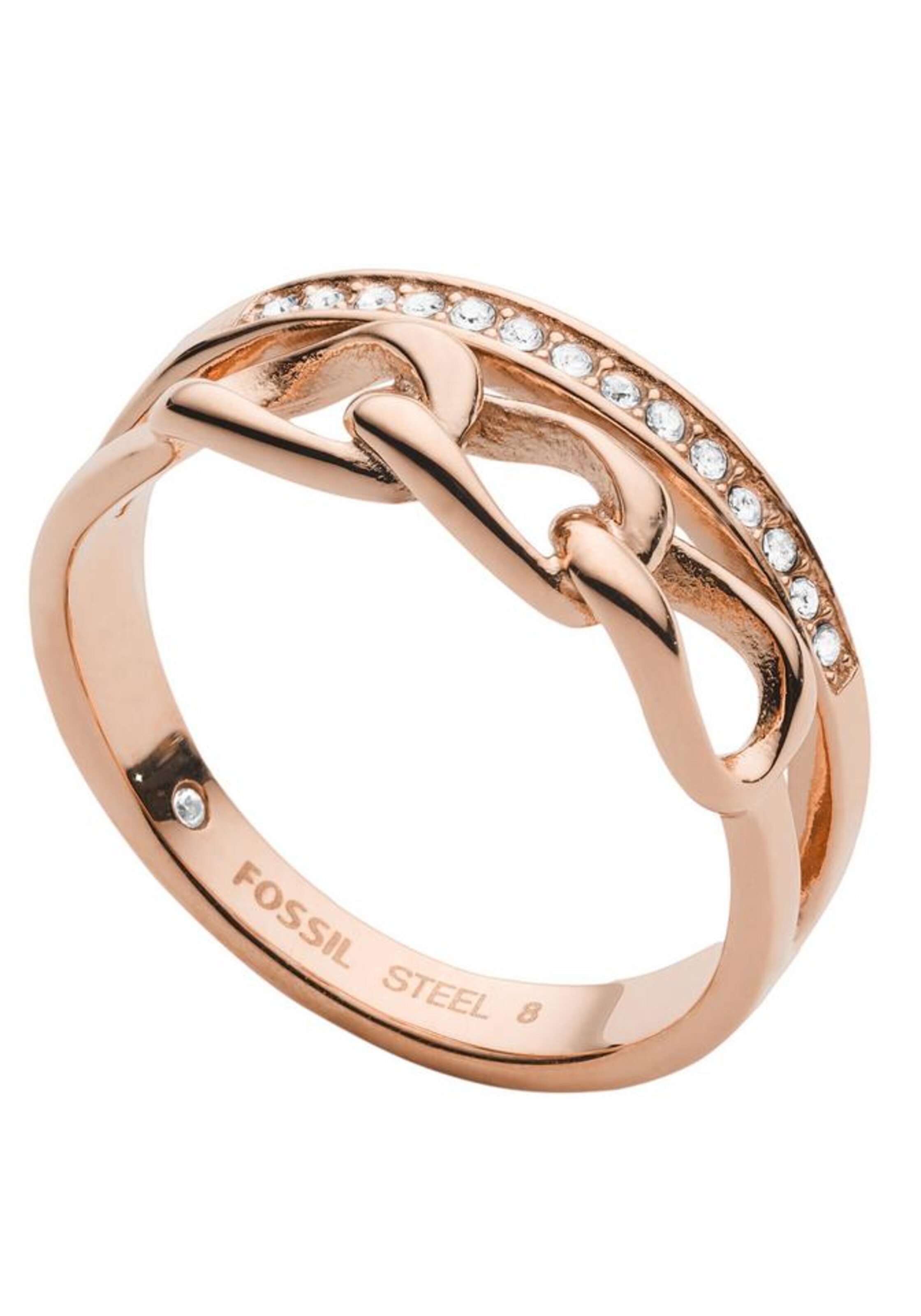 FOSSIL Ring in rosegold / altrosa ABOUT YOU