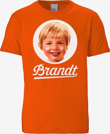 LOGOSHIRT Shirt in Orange: front