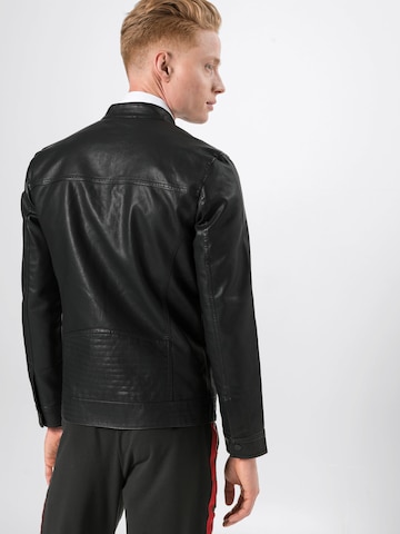 Only & Sons Between-Season Jacket 'Al Pu' in Black