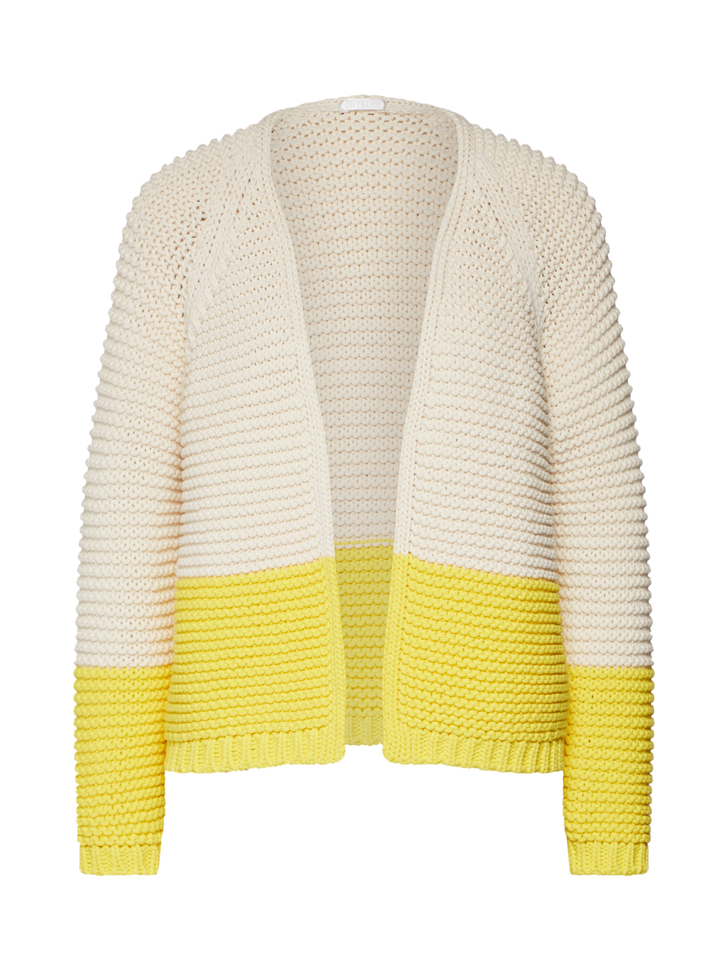 DRYKORN - Gebreid vest 'DRENA' in de kleur Beige