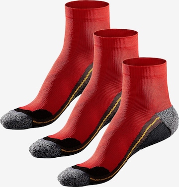 CHIEMSEE Athletic Socks in Red: front