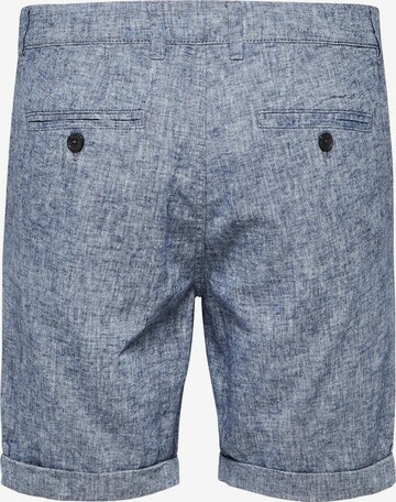 Regular Pantalon chino SELECTED HOMME en bleu