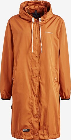 Manteau mi-saison 'Alekona' khujo en orange : devant