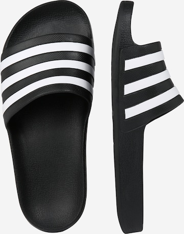 ADIDAS SPORTSWEAR Beach & Pool Shoes 'Adilette Aqua' in Black