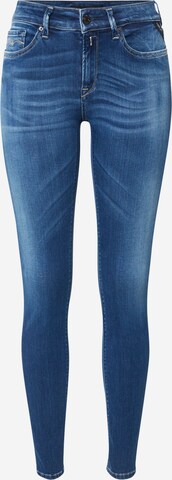 REPLAY Jeans 'New Luz' in Blauw: voorkant