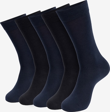 INDICODE JEANS Socks 'Bethwin' in Blue: front