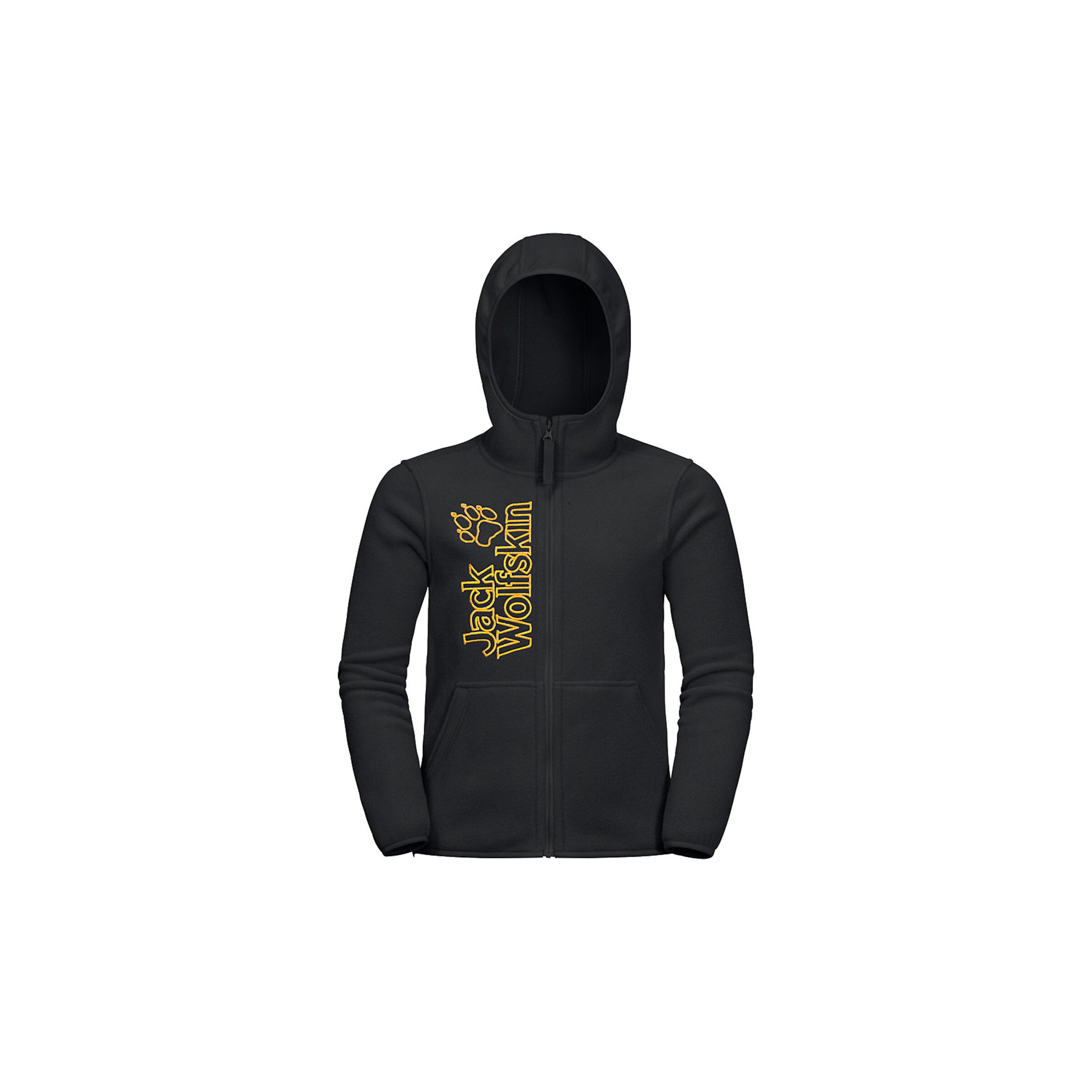 JACK WOLFSKIN - Fleecejacke 'Stony Peak' in goldgelb