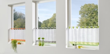 MY HOME Curtains & Drapes 'Bitola' in White