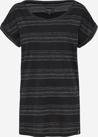 Iriedaily - Camiseta 'Neila' en negro: frente