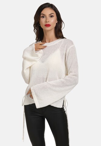 faina Pullover in Weiß: predná strana