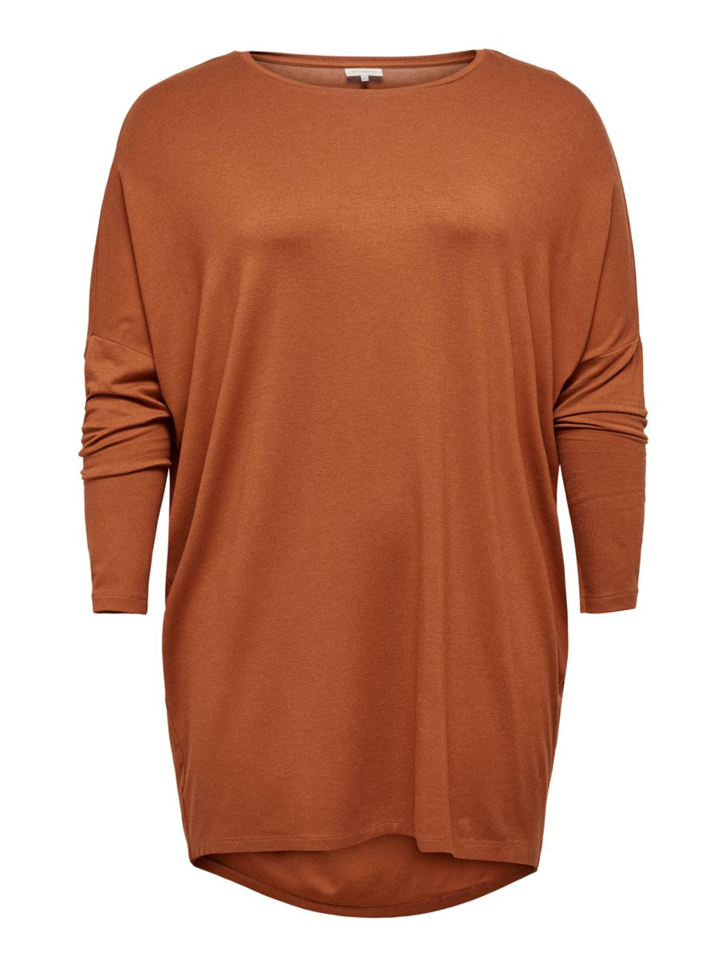 ONLY Carmakoma - Shirt in de kleur Brons