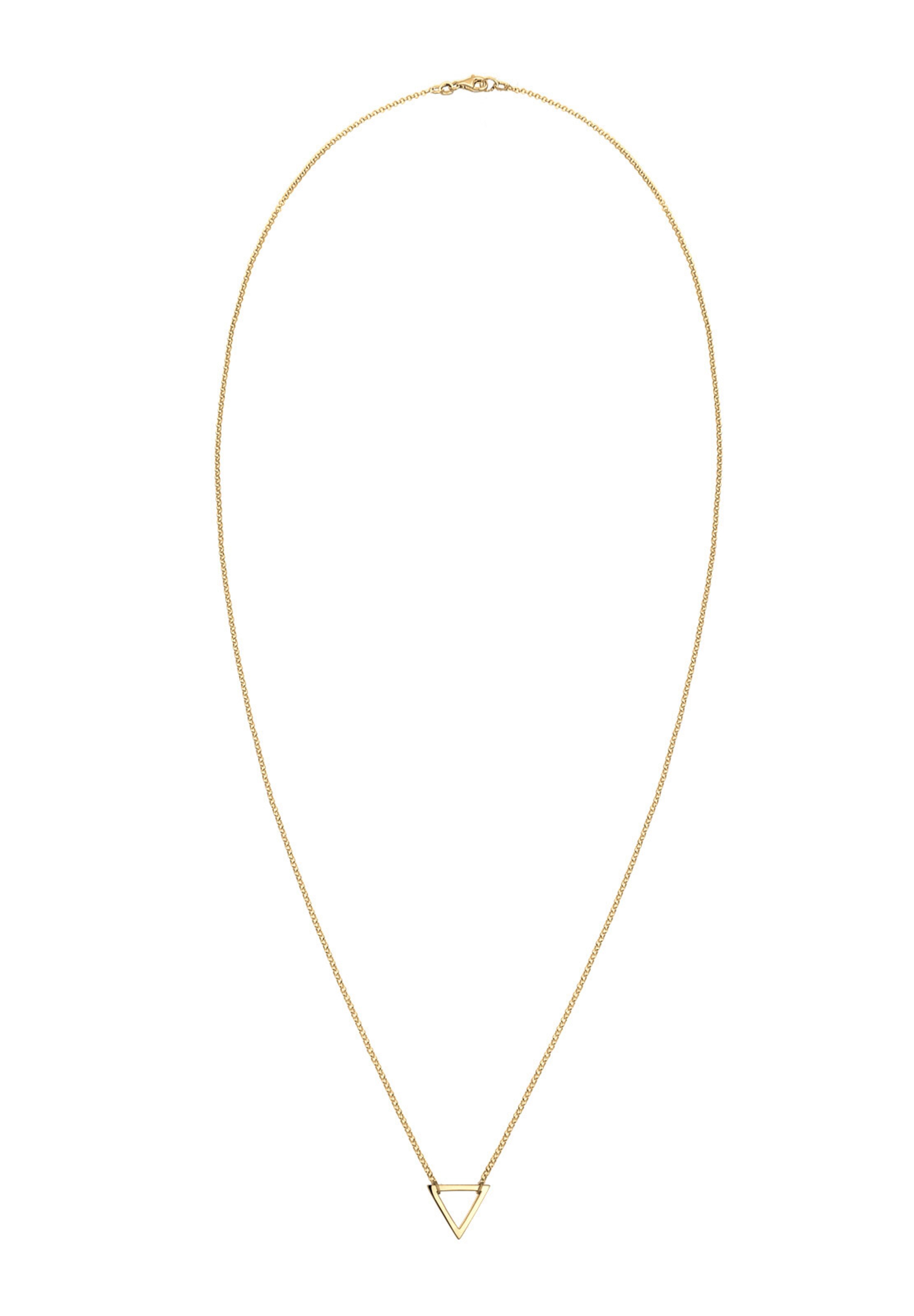 ELLI Necklace 'Dreieck' in Gold