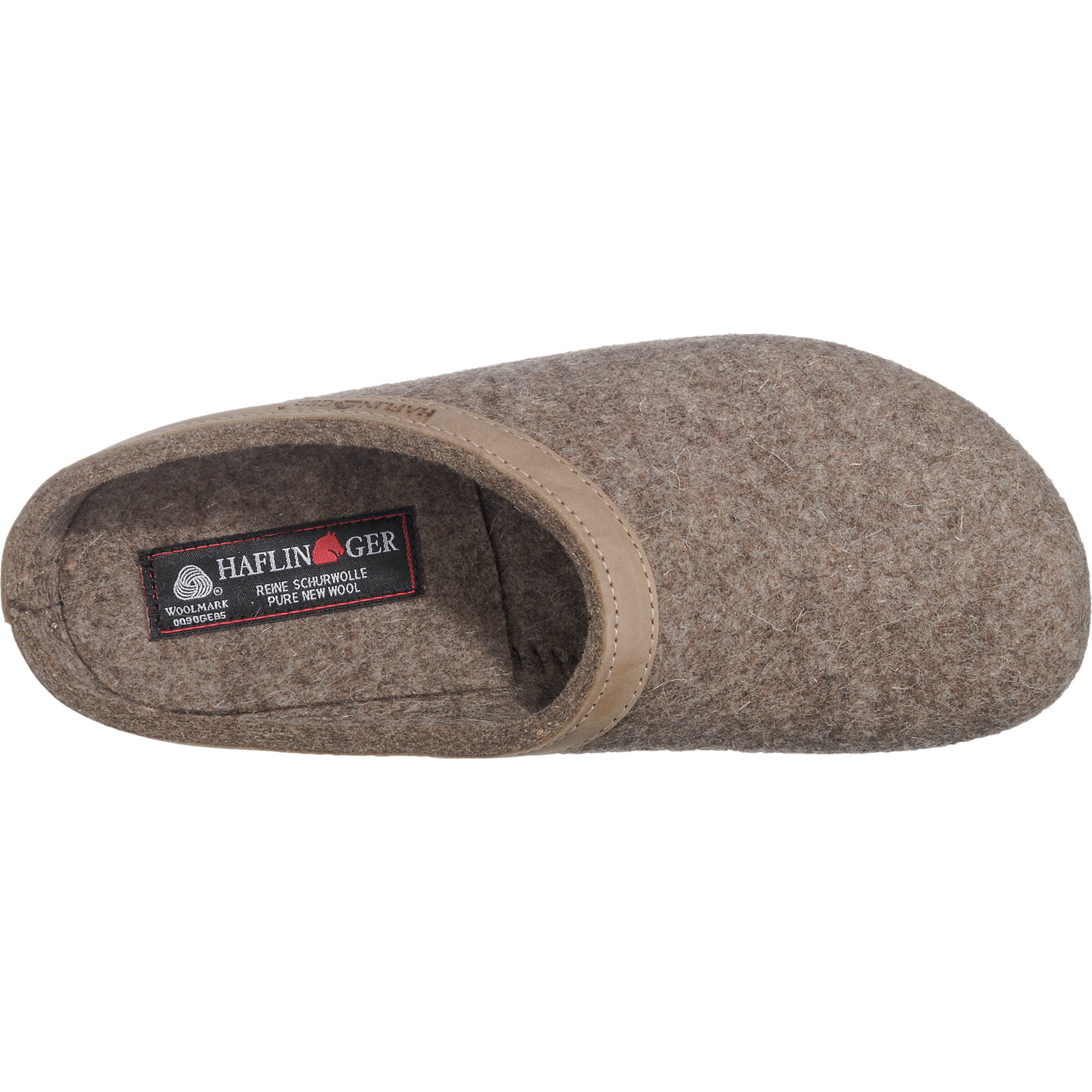 HAFLINGER Slippers 'Torben' in Brown