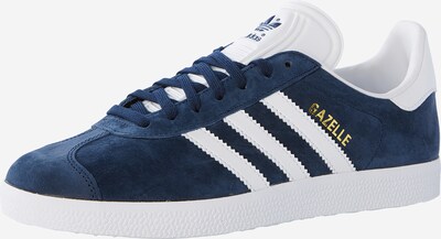 ADIDAS ORIGINALS Sneaker 'Gazelle' in navy / gold / weiß, Produktansicht