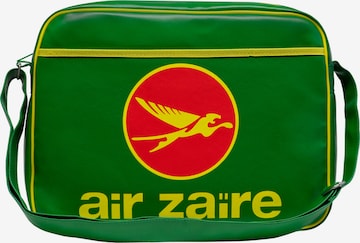 LOGOSHIRT Crossbody Bag 'Air Zaire' in Green: front