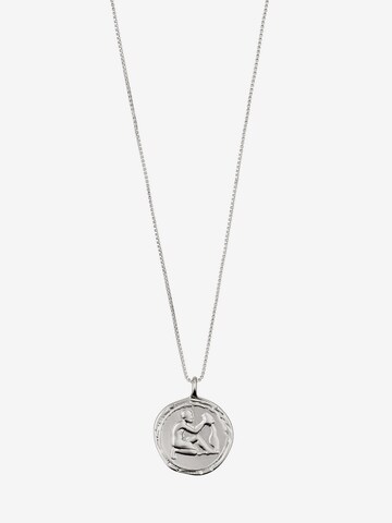 Pilgrim Ketting 'Aquarius Zodiac Sign' in Zilver