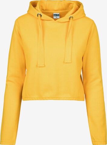 Urban Classics Sweatshirt in Geel: voorkant