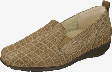 Natural Feet Slip-on in Bruin: voorkant