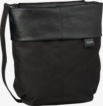 ZWEI Crossbody Bag 'Olli Cycle' in Black: front