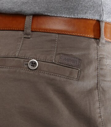 Meyer Hosen Regular Chino Pants 'Roma' in Brown