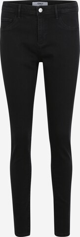 ONLY Carmakoma Skinny Jeans 'Thunder' in Schwarz: predná strana