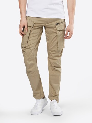G-STAR Tapered Cargo trousers in Beige: front