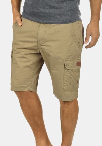 Regular Pantalon cargo 'Crixus' BLEND en beige : devant