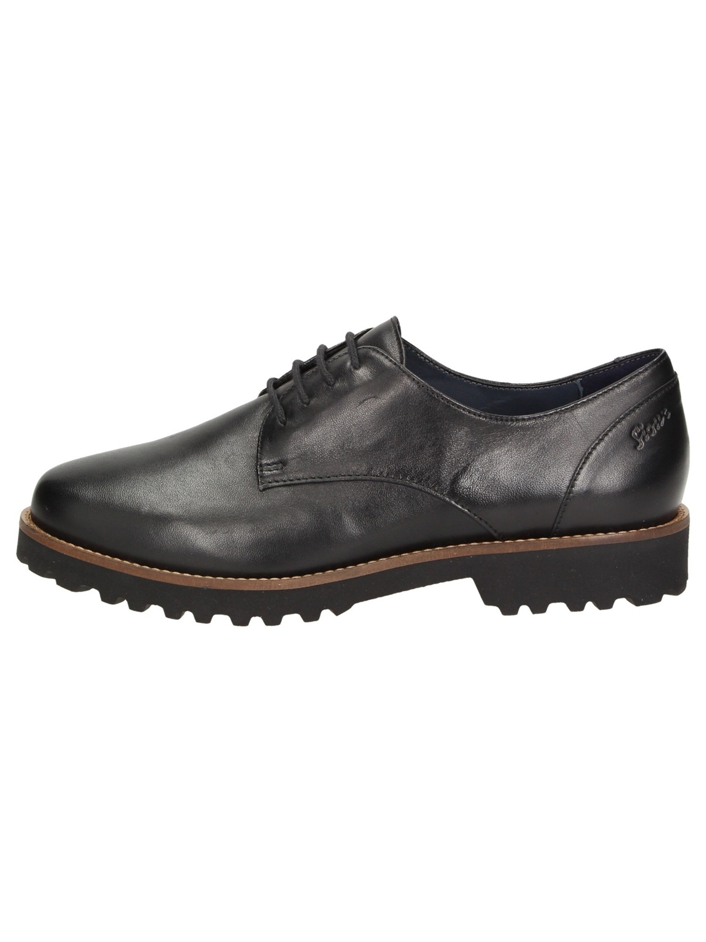 SIOUX Lace-up shoe 'Meredith-700-XL' in Black