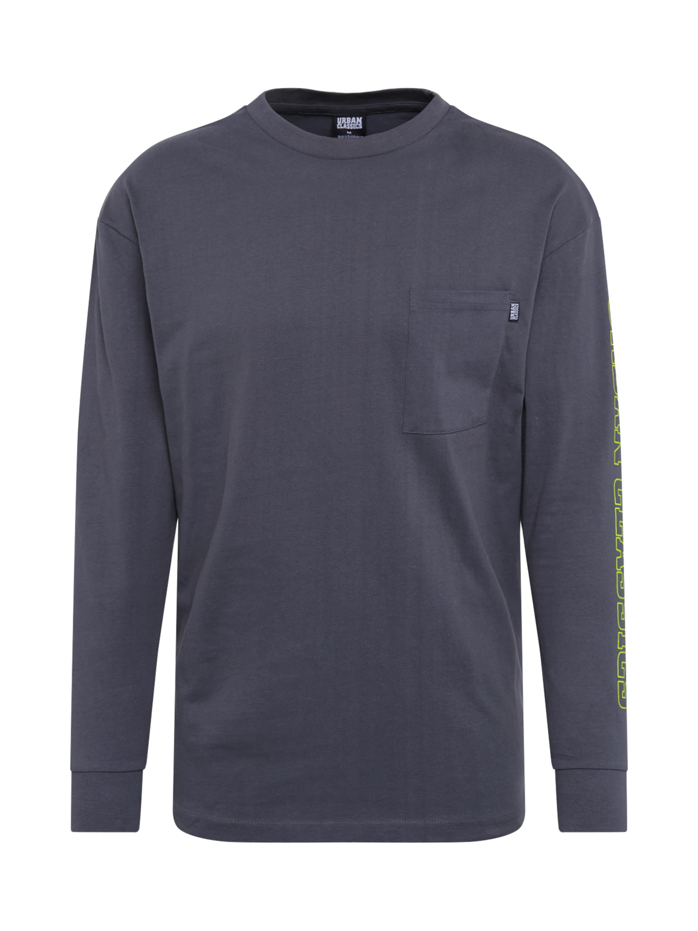 Urban Classics Rovný strih Tričko - Sivá: predná strana