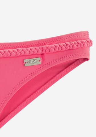 Pantaloncini per bikini 'Happy' di BUFFALO in rosa