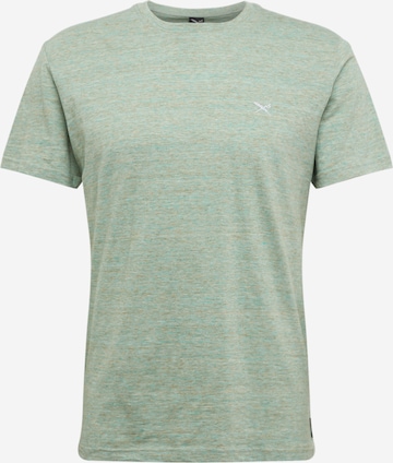 Iriedaily T-shirt 'Chamisso' i grön: framsida